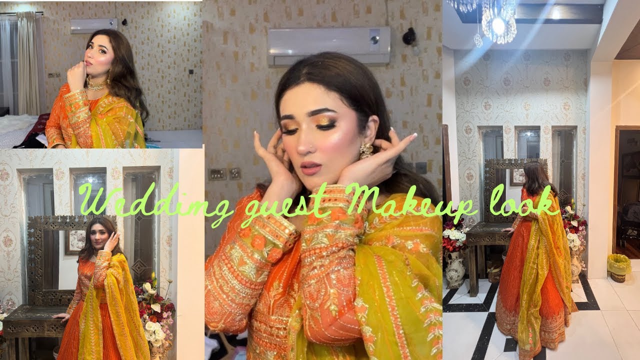 Wedding Guest look | Pakistani Brands | Skin Care and Makeup | Affordable