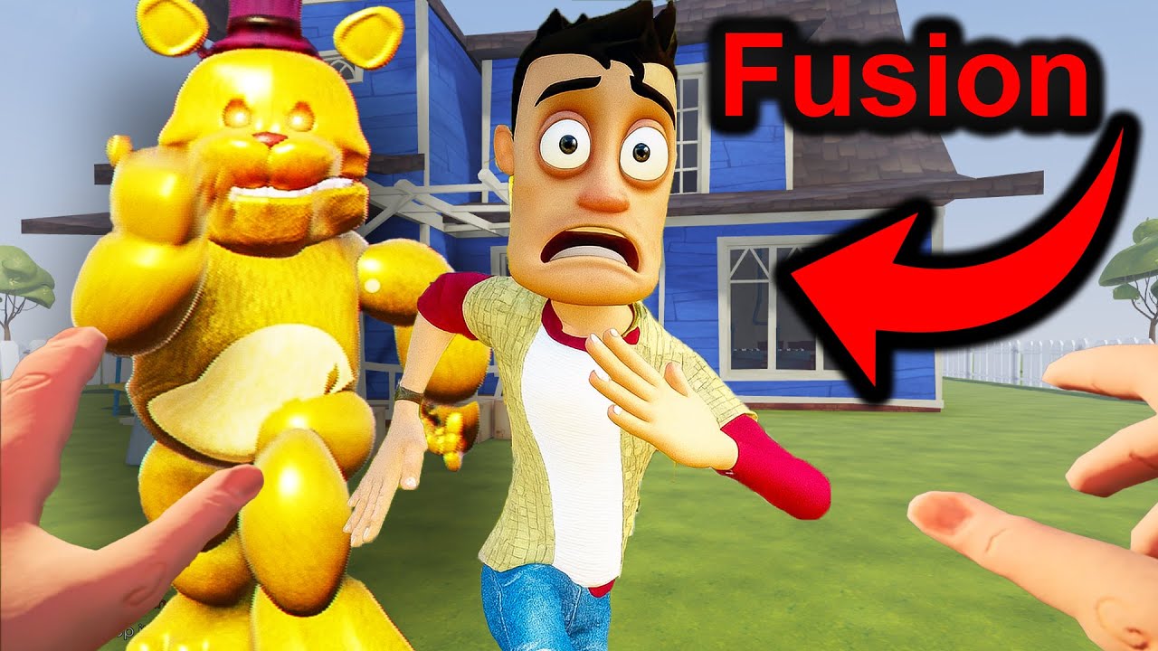 FAST FREDBEAR Привет, сосед, но это многопользовательский режим