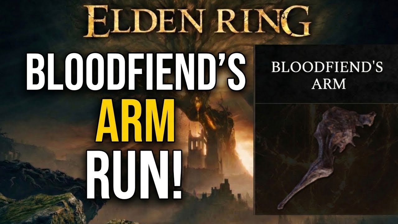 🔴Is Bloodfiends Arm the Most Broken Weapon?| Elden Ring #EldenRing #FromSoftware #EldenRingLive