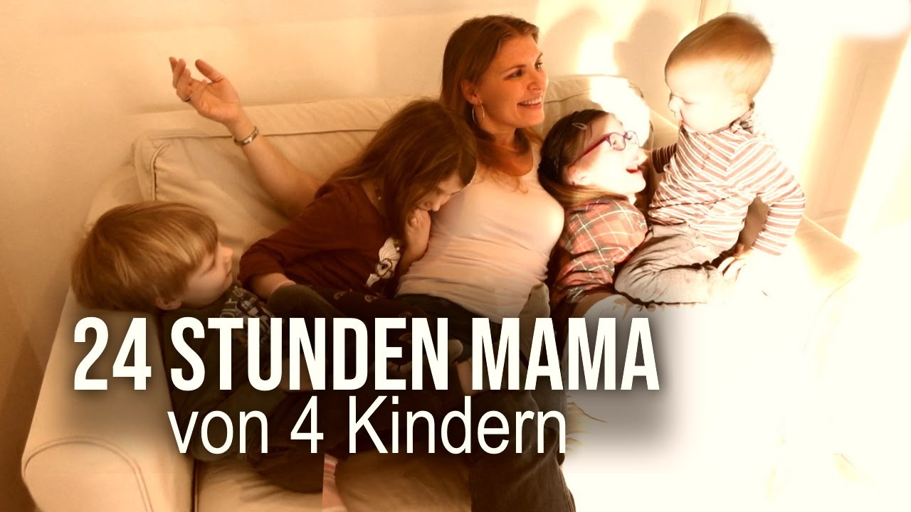Wie 24 Stunden als Mama von vier Kindern sind - mit Food Haul