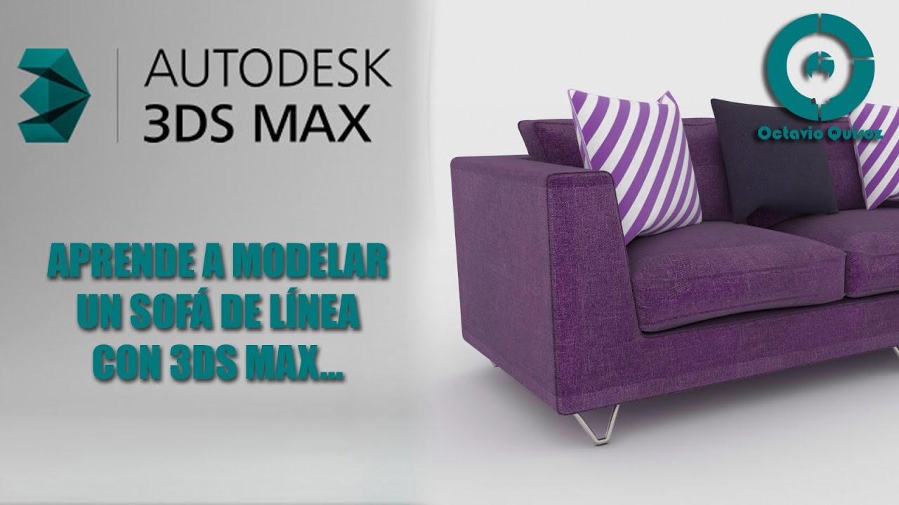 Modela un Sofá con 3ds MAX