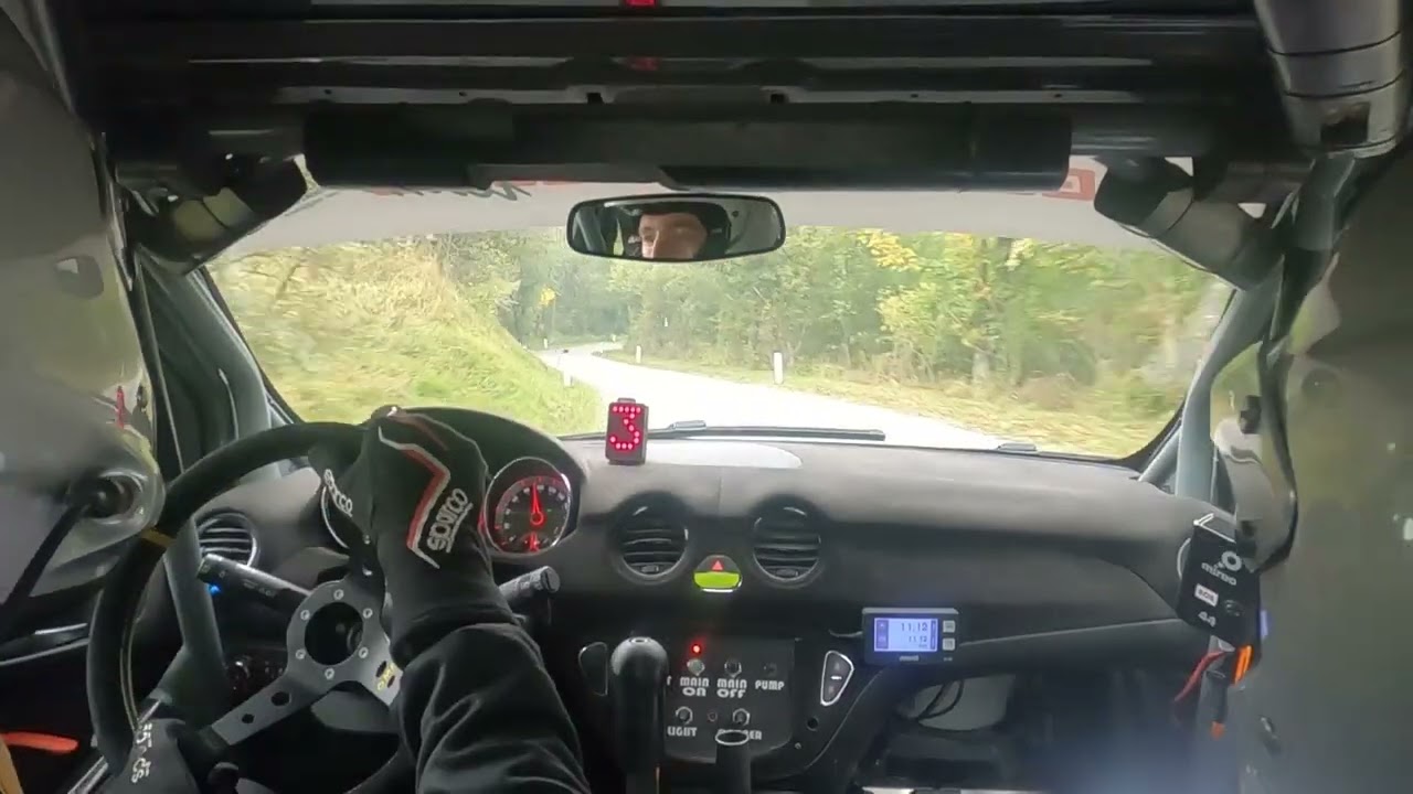Rally Soča Valley 2023 - HP Kolovrat 1 | Rene Černigoj - Aljaž Černigoj (Opel Adam Cup)
