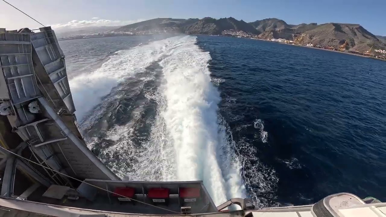 RUTA EN BARCO POR la ISLA DE TENERIFE 4K