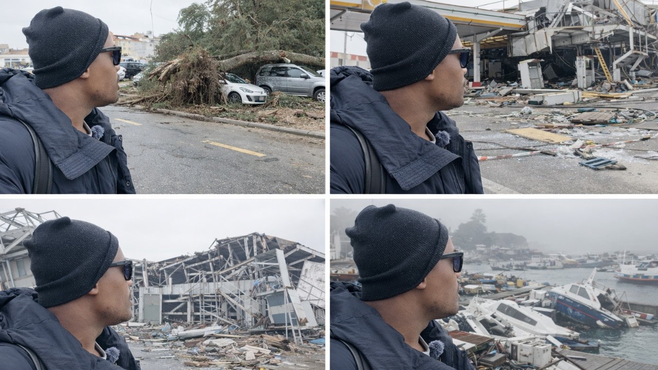 LEIRIA 3ª DIA Após à Tempestade KRISTIN | DIAS Difíceis em PORTUGAL 🇵🇹