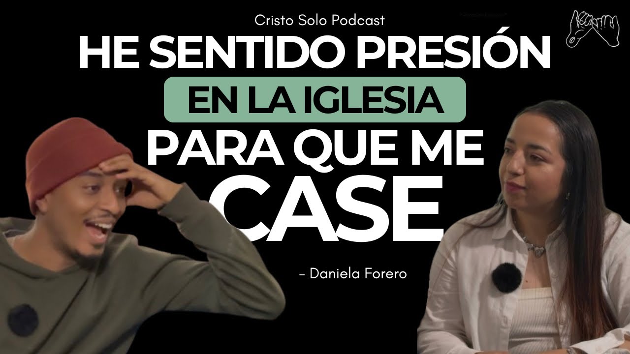 “He sentido presión en la iglesia para que me case” - Daniela Forero