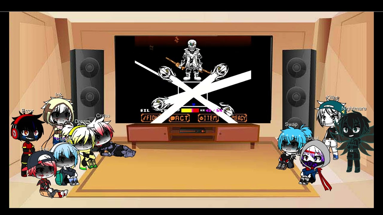 (Old) Sans AUS React to Dustbelief (Requested)
