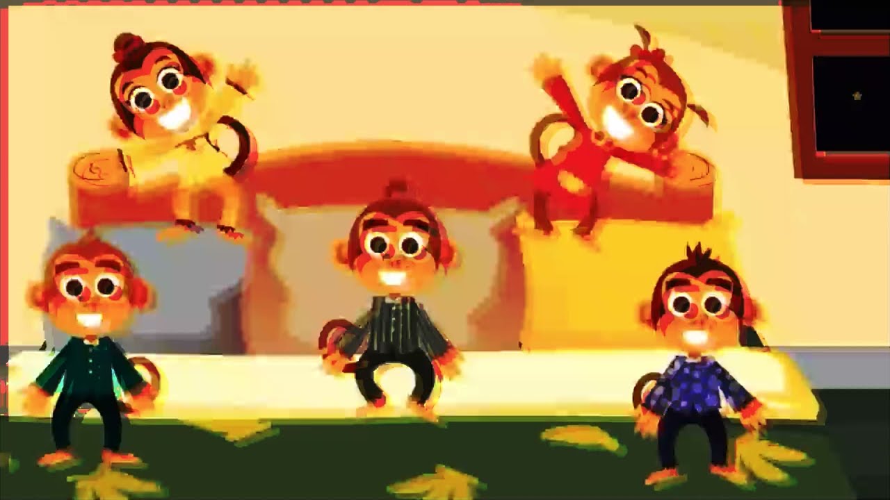 Five Little Monkeys Effects Sponsored By Klasky Csupo 2001