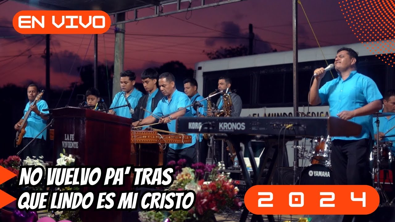 EN VIVO! No vuelvo pa´ tras - Que lindo es mi Cristo - Los frayles en Cristo Oficial