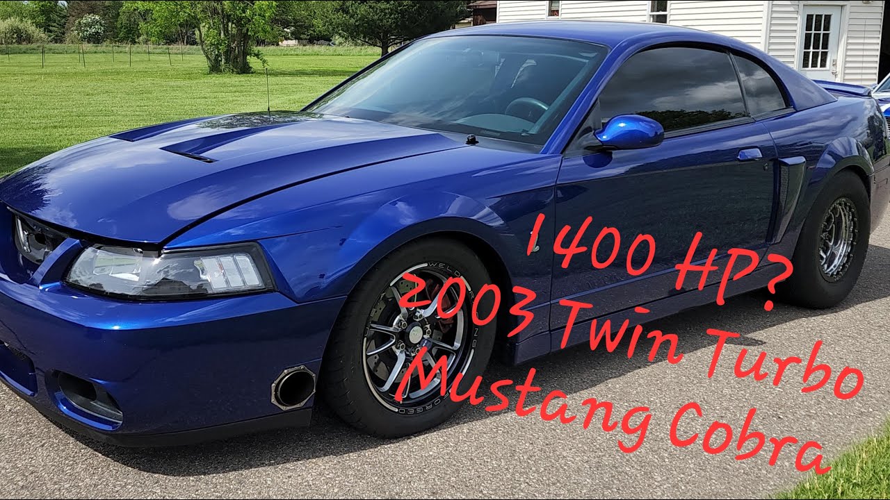 1400HP Twin Turbo Sonic Blue 2003 Cobra