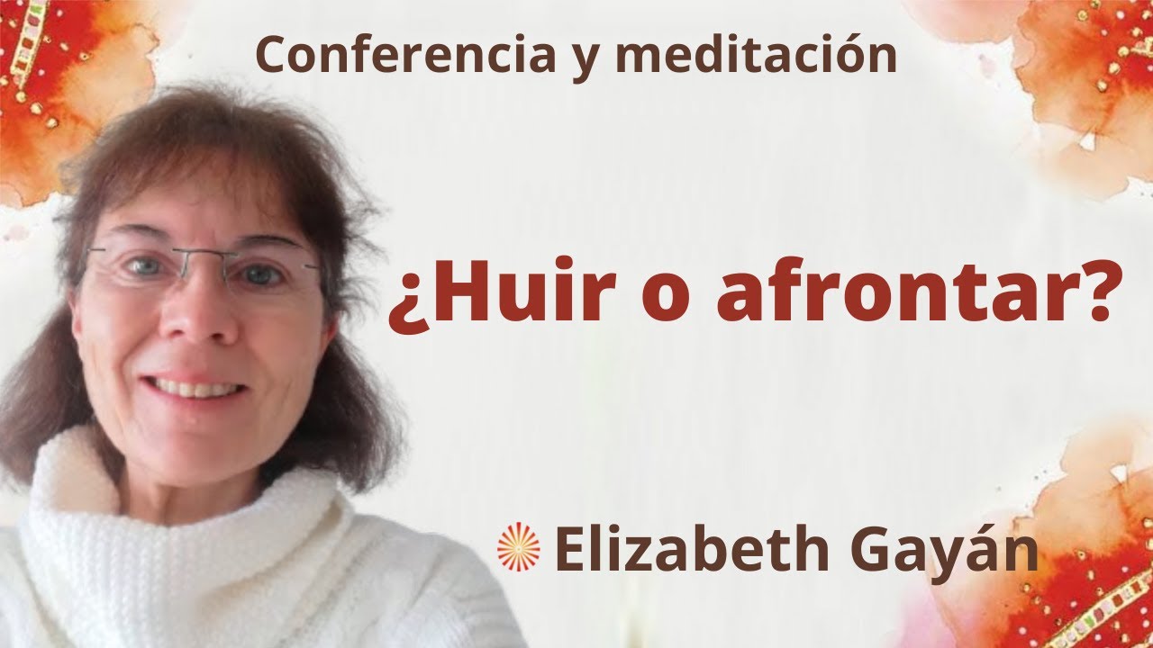 Meditación y conferencia: 