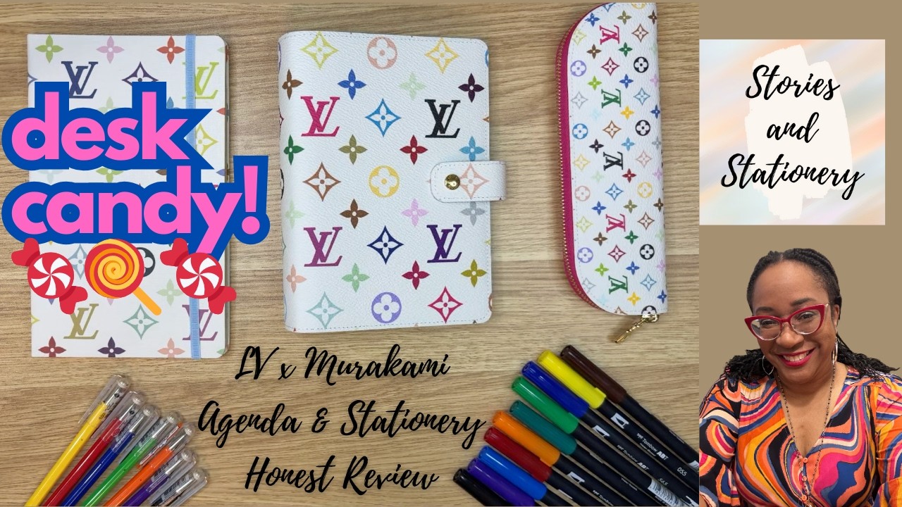 LV x Murakami Planner Joy! ✨ Agenda Cover MM, Jane Notebook & Pencil Pouch (2026)