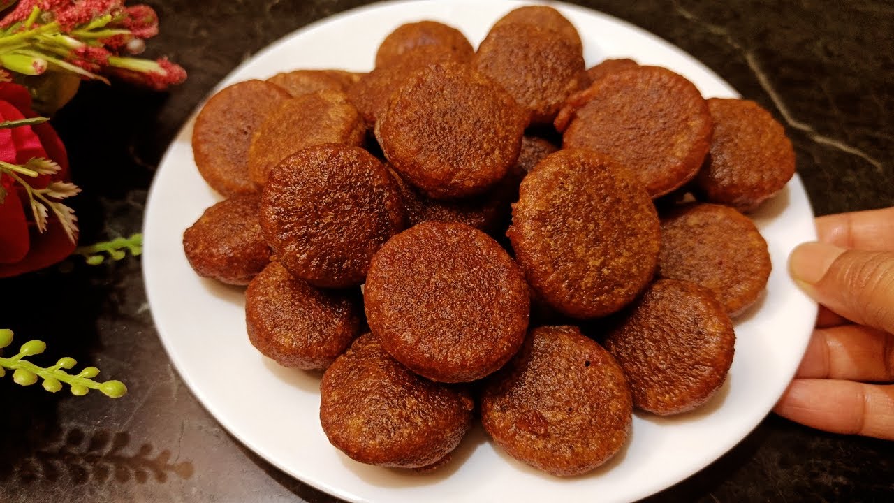 গুৰ আৰু আটাৰ মালপোৱা |  Atta Gur Malpua Recipe | New Assamese Kitchen Recipe