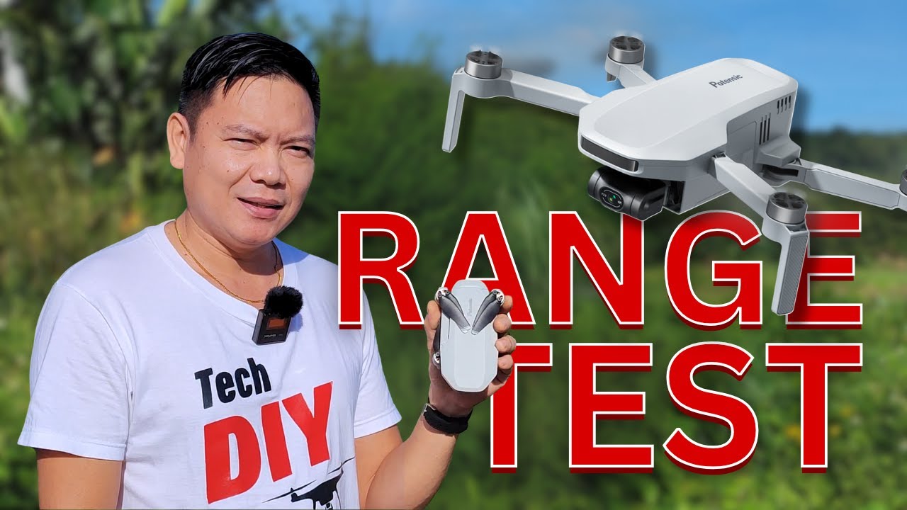 POTENSIC ATOM RANGE TEST | FPV MODE | HIGH WIND TEST