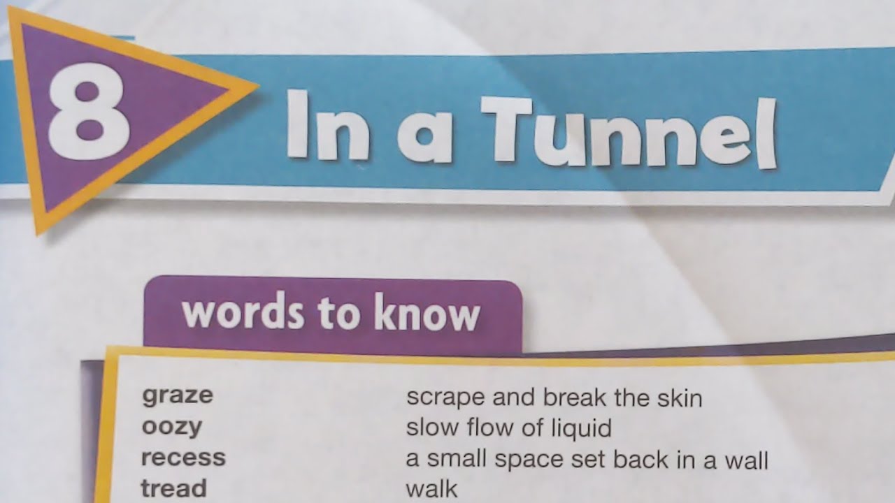 New Oxford Modern English Book 6 | Chapter 8 In a Tunnel| Reading with explanation