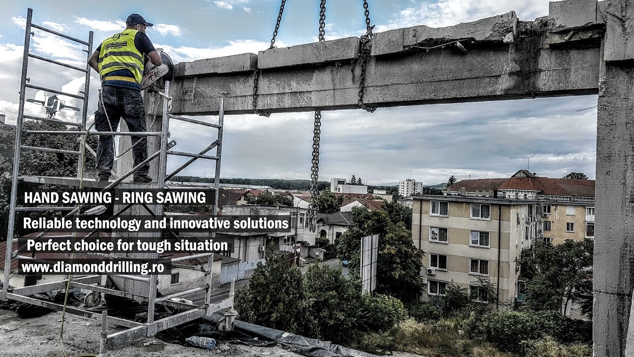Taiere Beton - Demolare Controlata . Concrete Cutting - Controlled Demolition