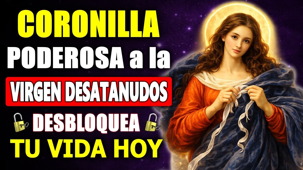 🌹 Coronilla a la VIRGEN DESATANUDOS para Desbloquear tu Vida y Casos Imposibles 🙏