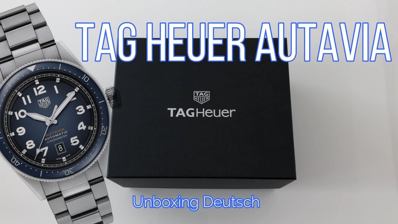Unboxing - Tag Heuer Autavia - Deutsch