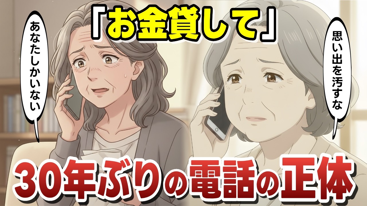 【シニアエッセイ】 30年ぶりに電話してきた親友の目的は「50万円」だった。亡き夫の保険金まで当てにする彼女に告げた、品格ある最後の一言。