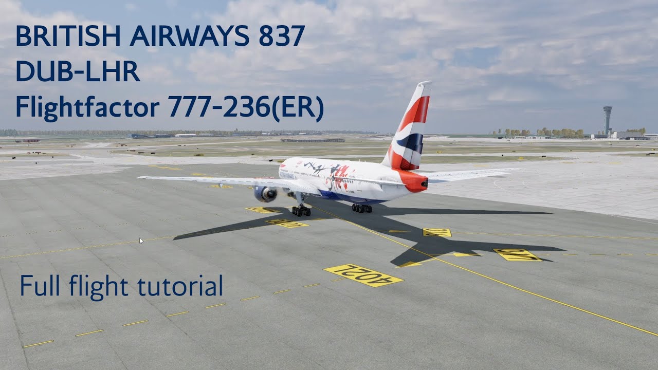 Flightfactor 777-200ER tutorial