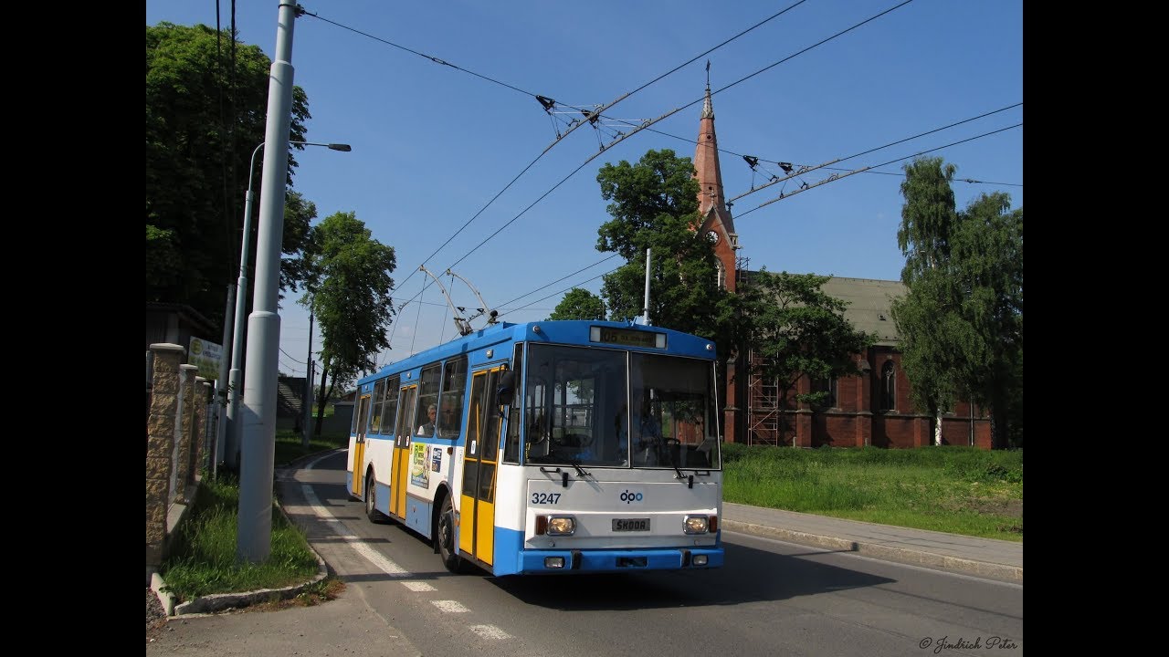 Konec trolejbusu Škoda 14Tr/15Tr v Ostravě, skoro 2h záznamu jako vzpomínka.