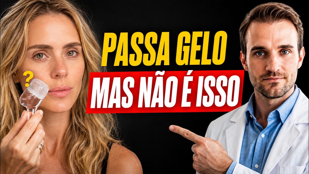 Dermatologista reage: o truque do gelo que viralizou com Carolina Dieckmann