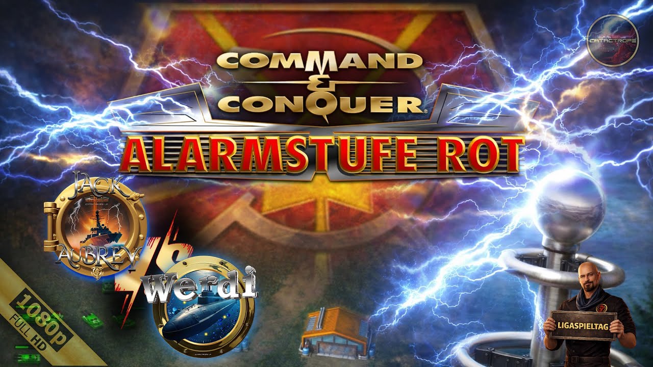 TESLA AM LIMIT ⚡ | CCLP| Jack Aubrey vs. Werdi81 | CCLP C&C Red Alert eSports Classic League 2026