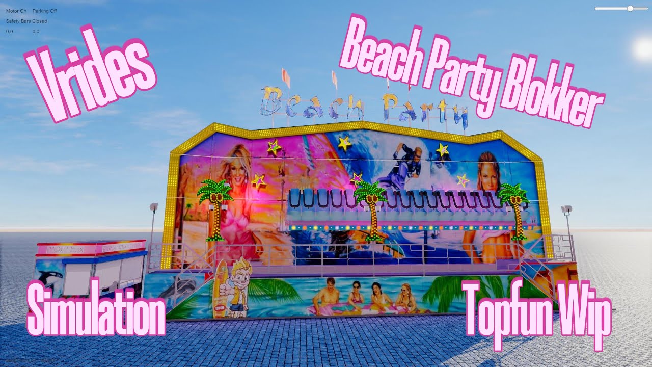 Vrides Beach Party Blokker Simulation