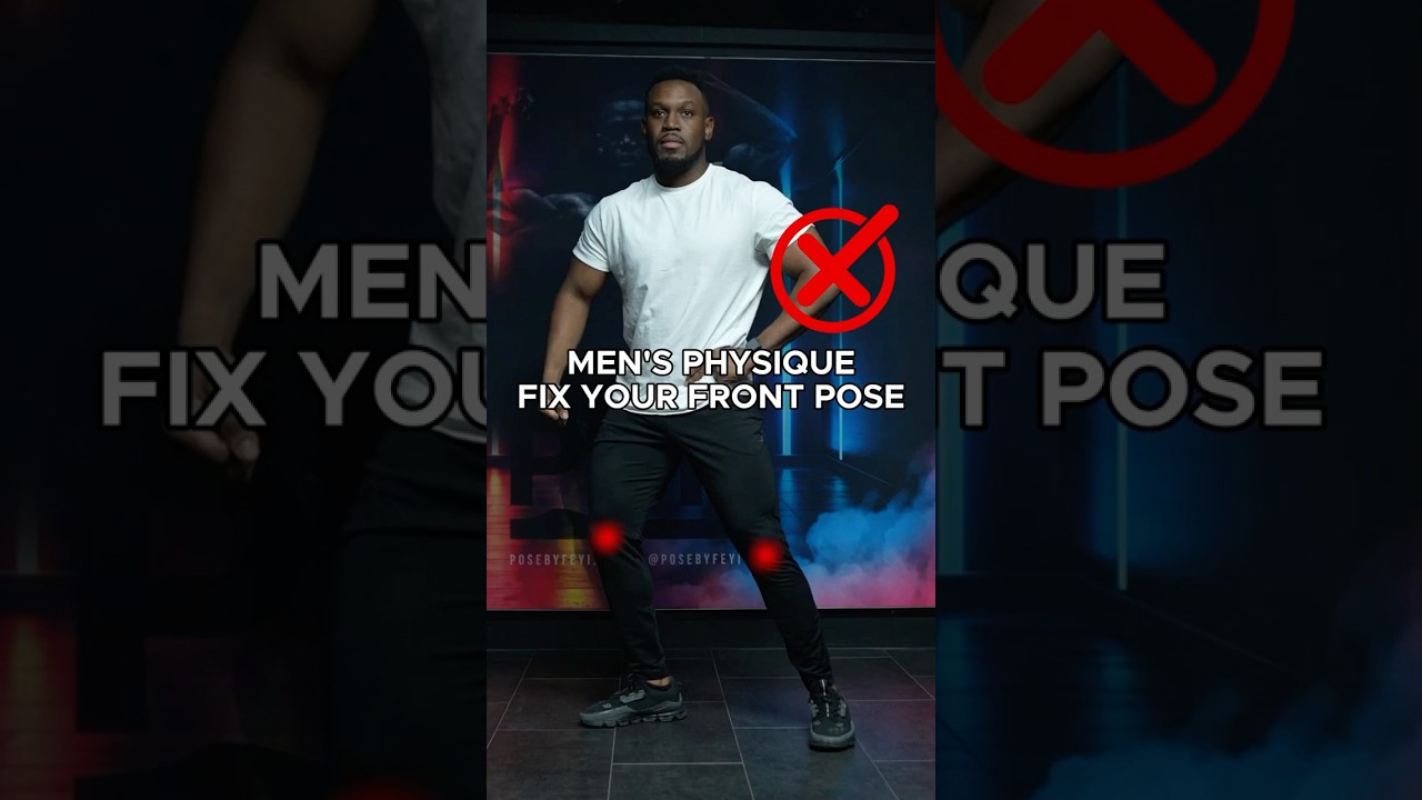 Men’s physique Fix your front pose