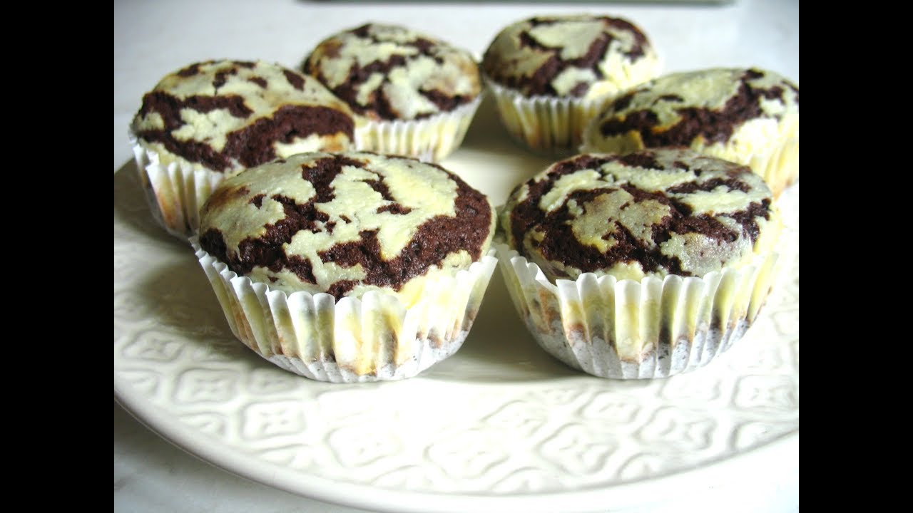 Šokoladiniai keksiukai (su varške)