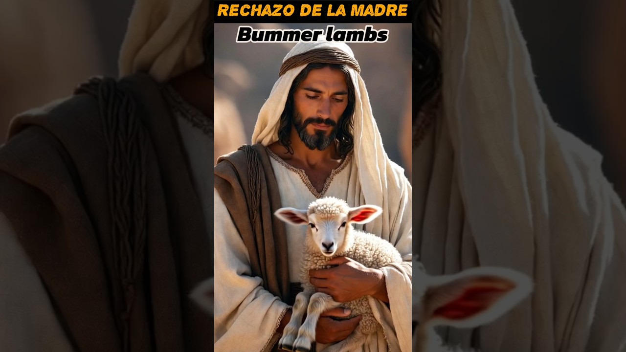 Cuando una oveja rechaza a su cría🐑👀🤔"Bummer Lambs"