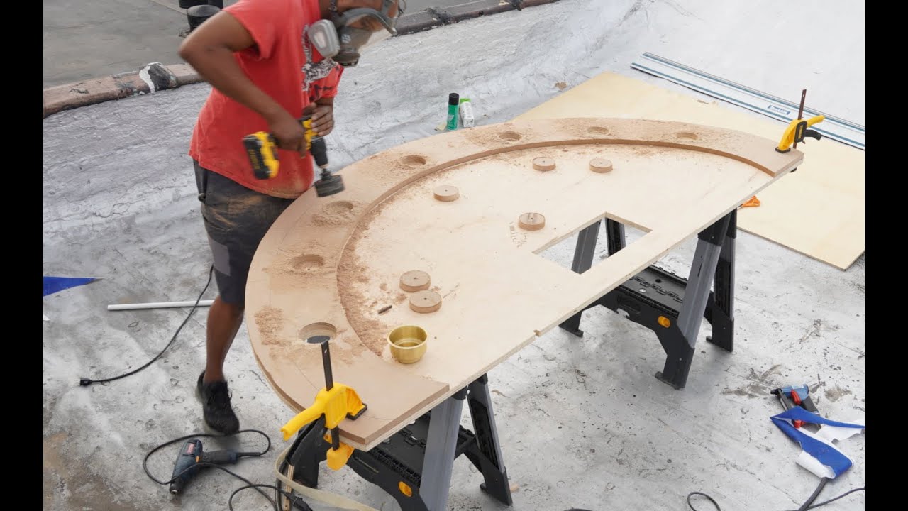 CUSTOM BLACKJACK TABLE BUILD