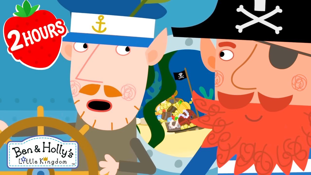 🚢 Adventure in the Elf Submarine! | Ben and Holly's Little Kingdom | Cartoons For Kids