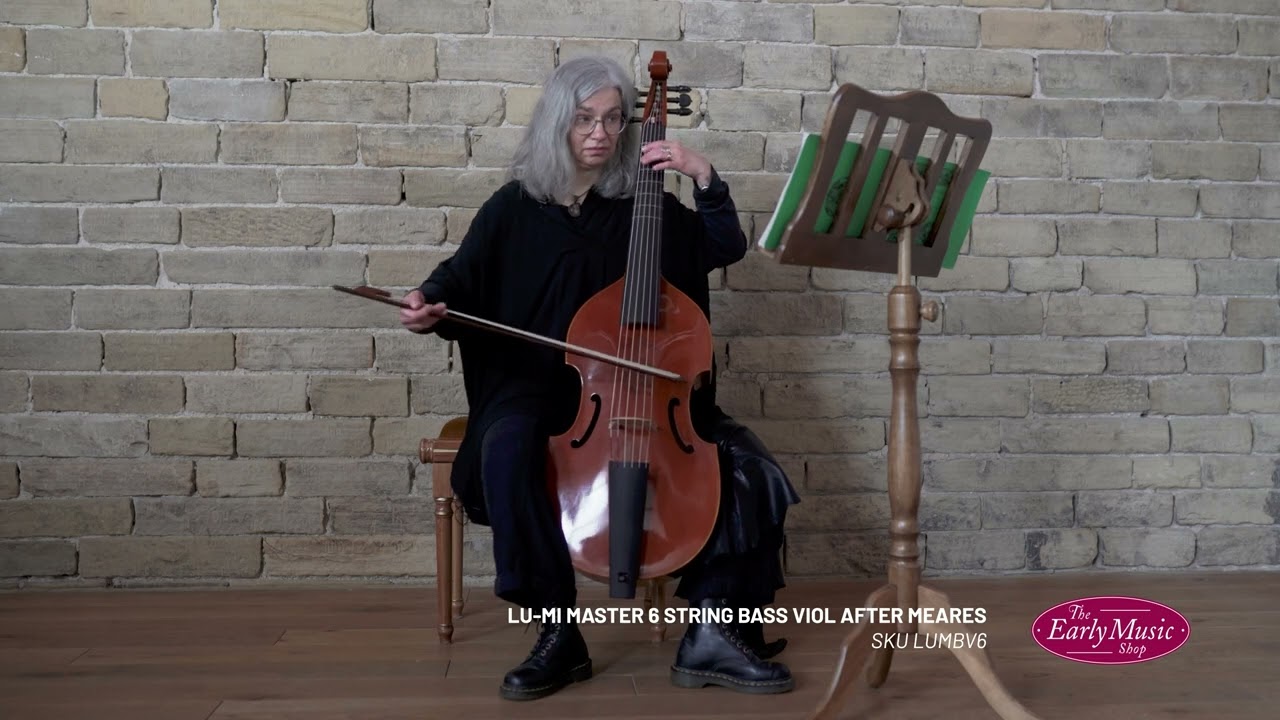 Lu-Mi Master 6 String Bass Viol after Meares