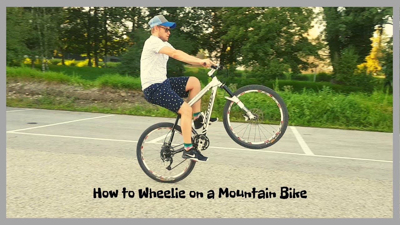 How to Wheelie a Mountain Bike|Learn how to Wheelie|by Infinite Tutorials