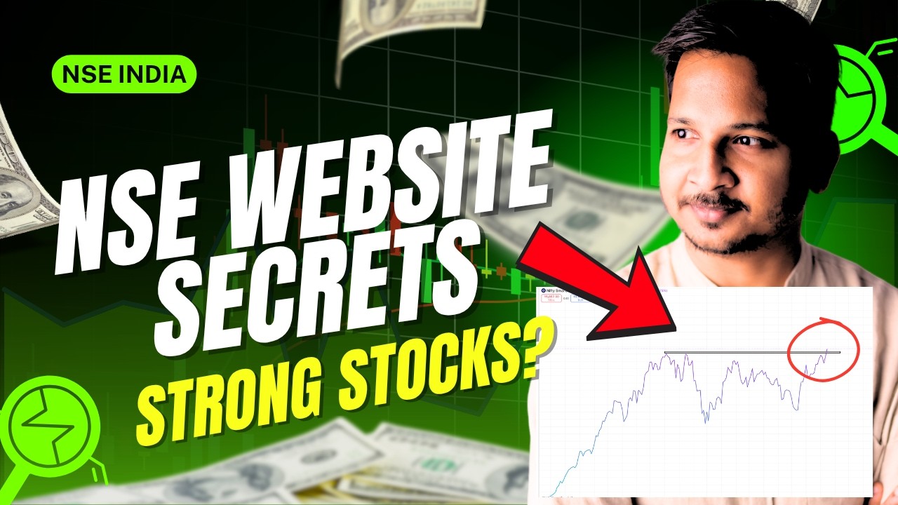 NSE Website Secrets: Identify the Best Stocks for Swing Trading! 🔥