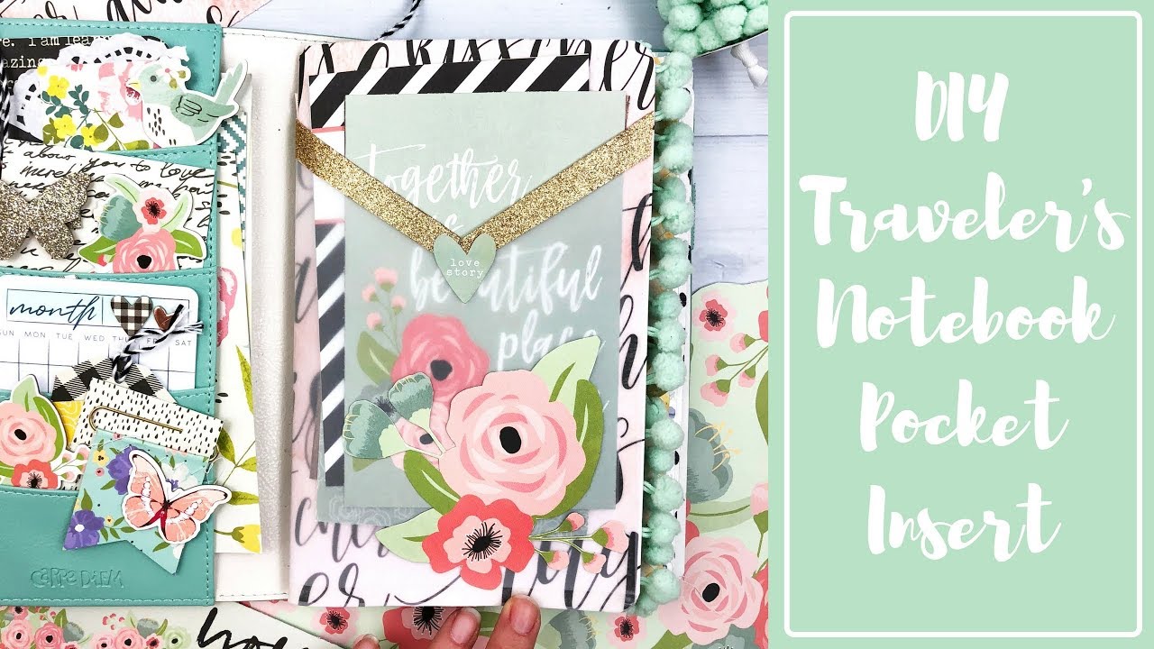 Simple Stories TN | DIY Pocket Folder Insert | Cahier Size