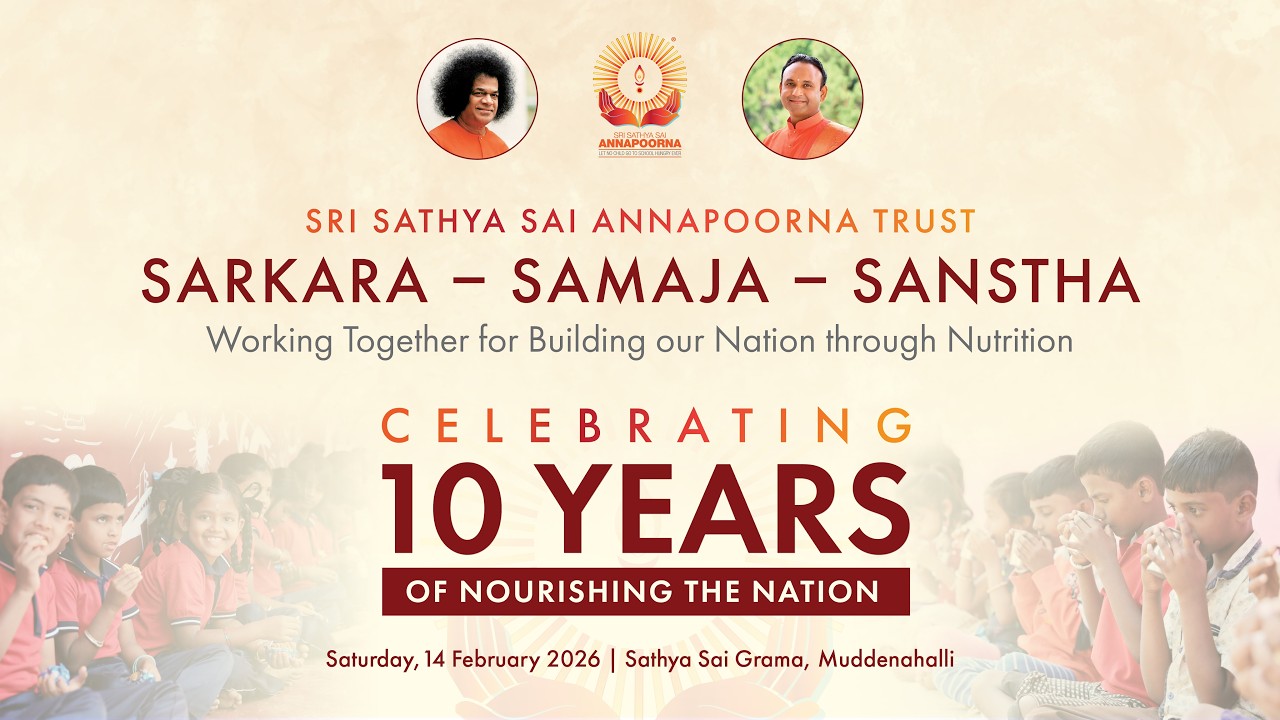 Celebrating 10 Years of Nourishing The Nation | Annapoorna Trust | Live | 14 February 2026, Morning