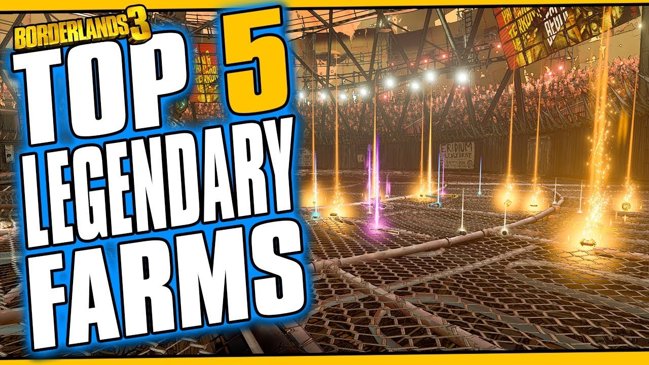 Top 5 BEST Legendary Loot Farms - NEW VERSION IN DESCRIPTION!!!! [Borderlands 3]