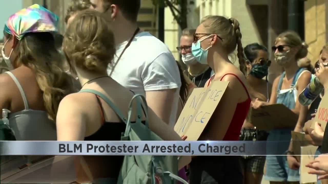 BLM Protester Arrested, Charged