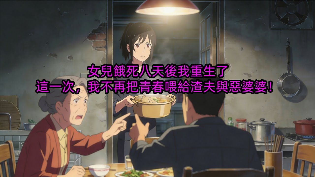 女兒餓死八天後我重生了：這一次，我不再把青春喂給渣夫與惡婆婆！#重生 #一口氣看完 #小說#故事
