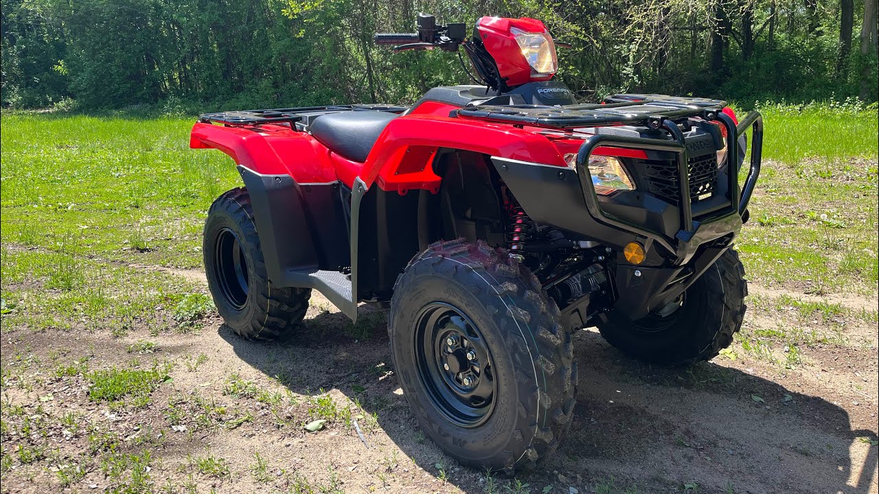 Обзор Honda Foreman ES EPS 2022 года!! РАБОЧАЯ ЛОШАДКА СРЕДИ КВАДРОЦИКЛОВ!!!