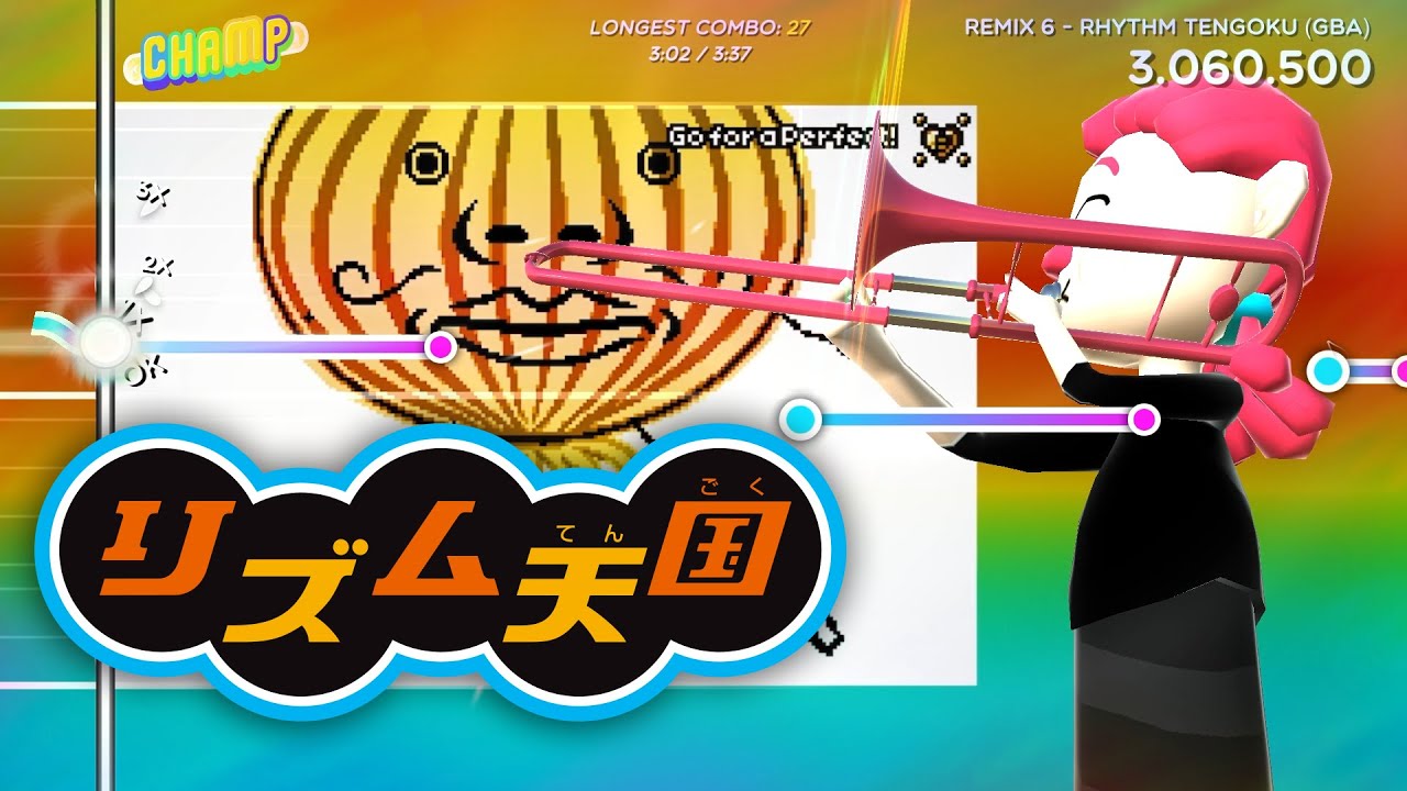Rhythm Tengoku - Remix 6 (Trombone Champ Custom Chart)