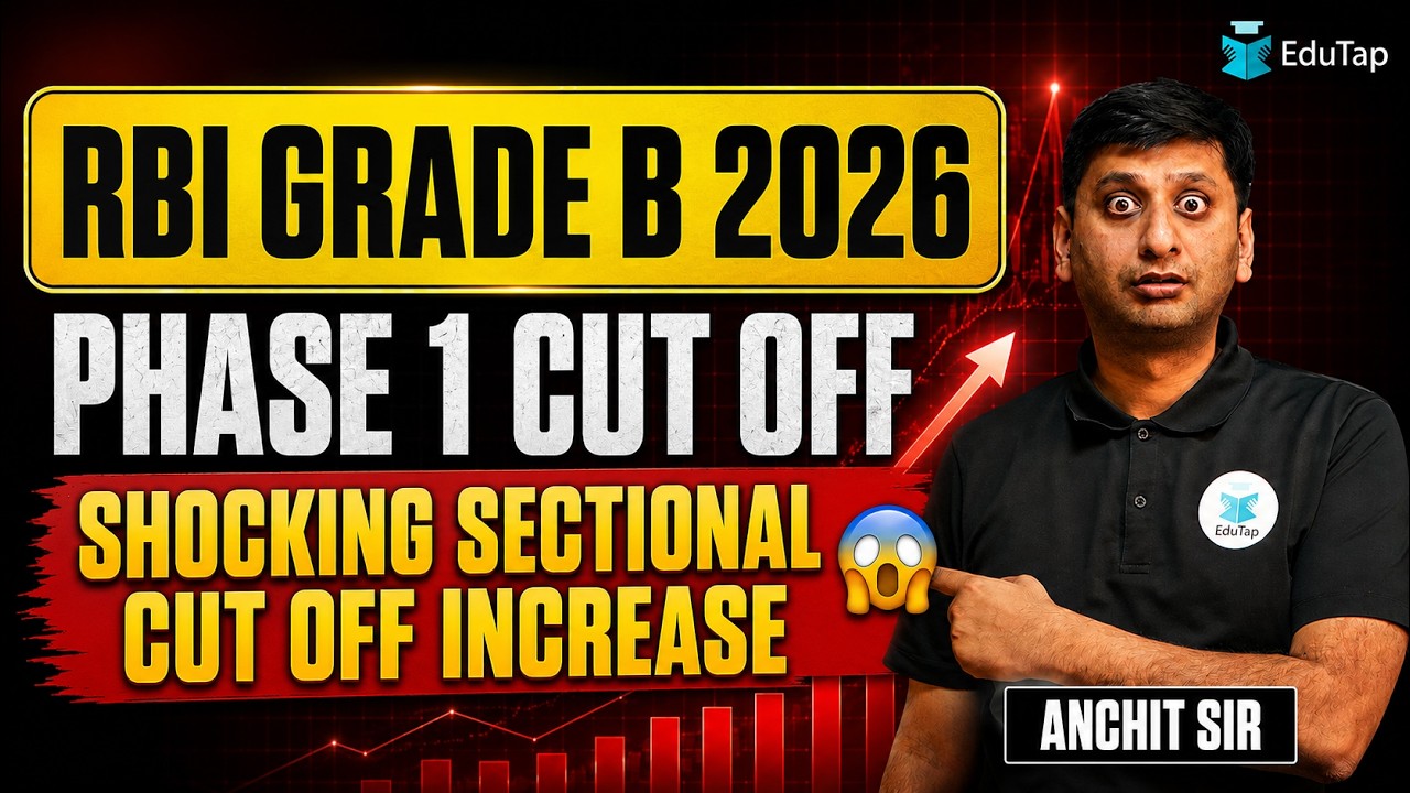 RBI Grade B 2026 Phase 1 Cut Off Analysis | Highest Ever Sectional Cut Off | RBI Score Card
