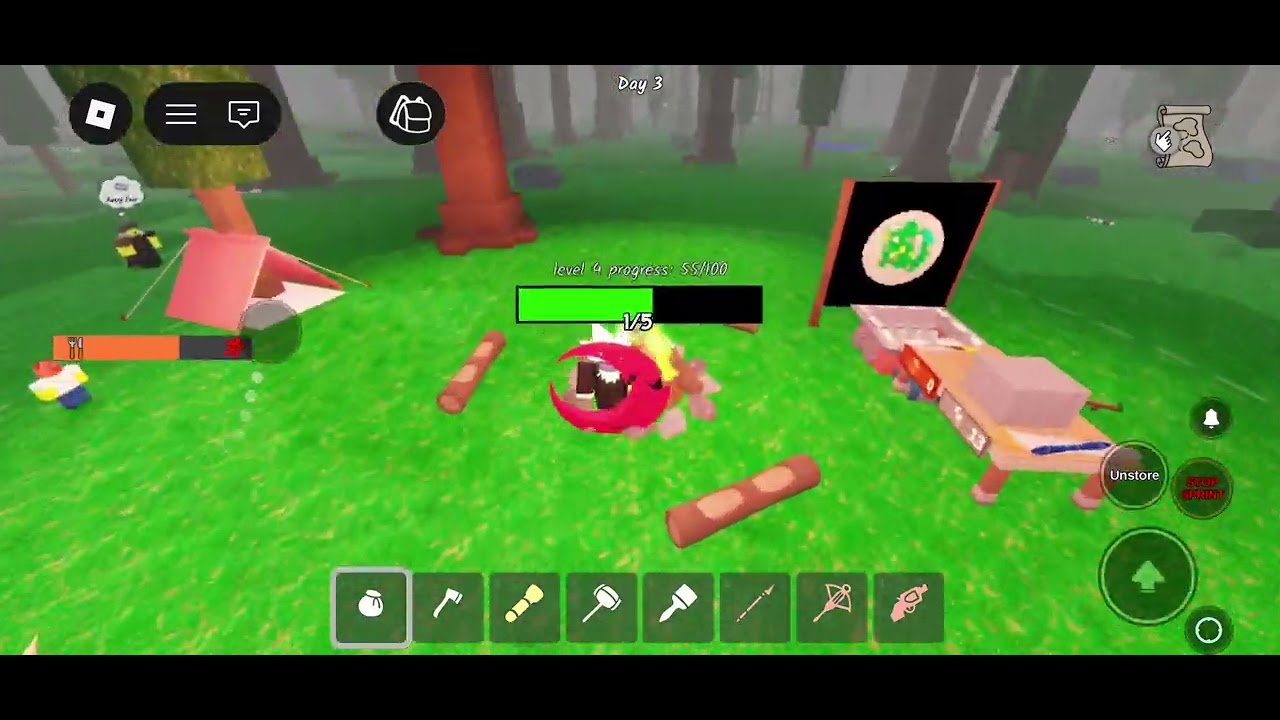 Playing 99 nights with randoms