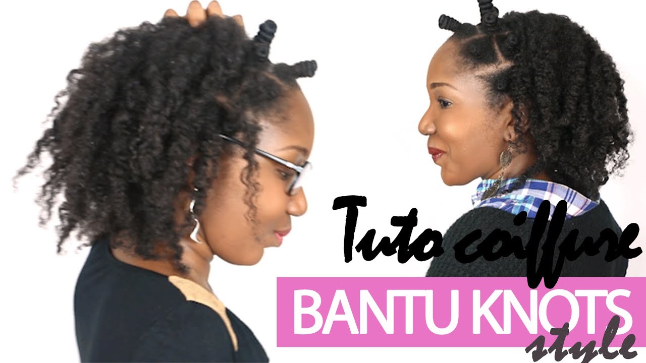 Funky hairstyle |  Bantuknots et braid out | Coiffure Cheveux Crépus