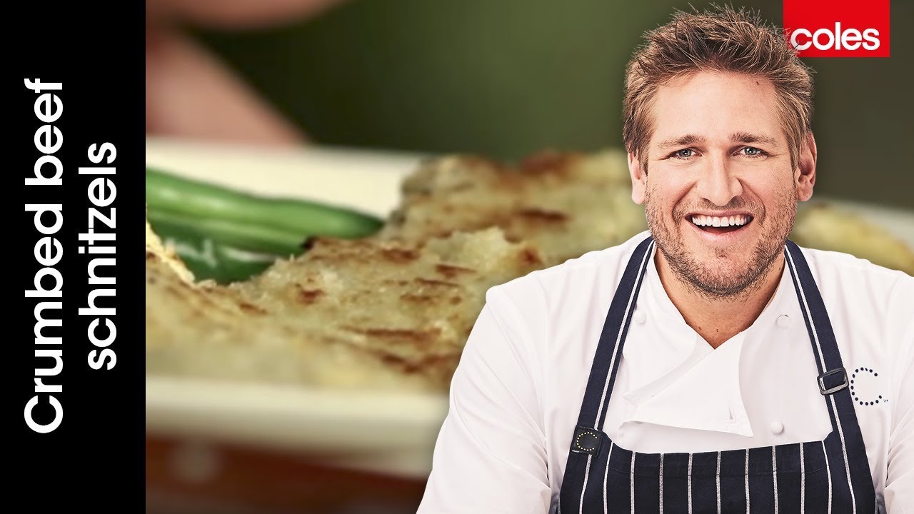 Crispy Crumbed Beef Schnitzel | Cook with Curtis Stone | Coles