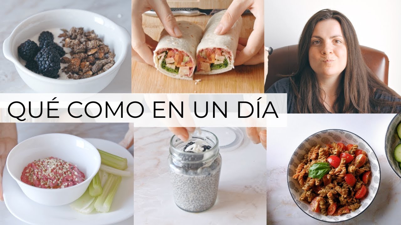 QUÉ COMO EN UN DÍA » sin dieta [Vegetariano]