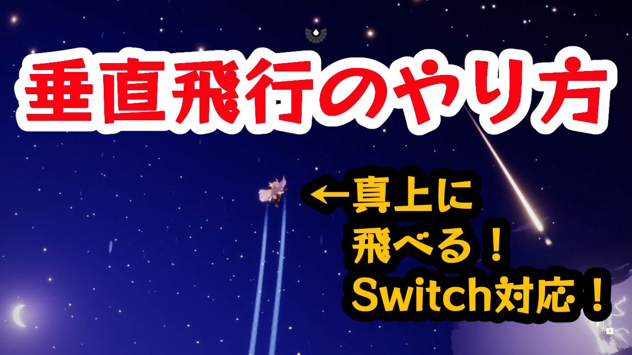 【Sky 星を紡ぐ子どもたち】垂直飛行のやり方🐦【Switch版OK】