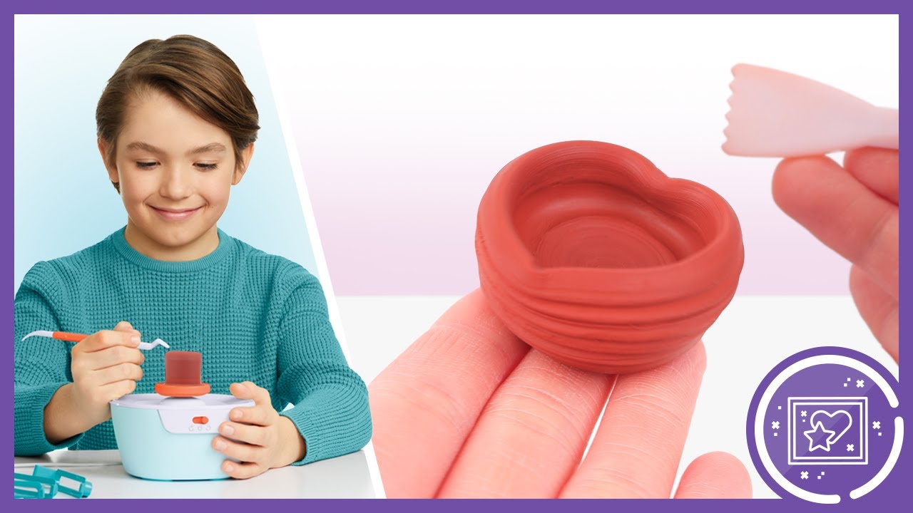 Mini Pottery Studio Deluxe Set: How to make a bowl