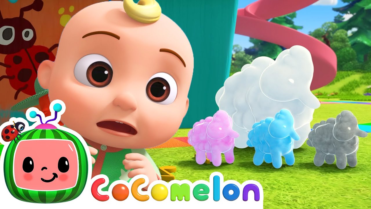 Ba Baa Black Sheep with CLOUD SHEEP?! | Cute Animals | CoComleon Kids Songs & Nursery Rhymes